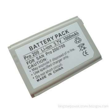 Replacement Li-ion Cellphone Battery for Sanyo Pro 200, with 3.7V Voltage